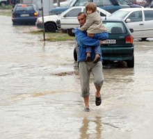 Poplavio vrtić u Maslinama, djeca evakuisana