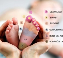 Masaža bebinog stopala