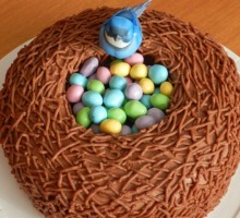 Torta u obliku ptičijeg gnijezda
