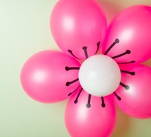 Napravite cvjetove od balona