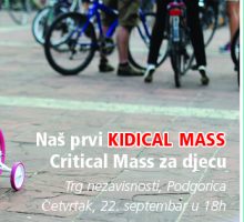 U četvrtak Kidical Mass – biciklistička vožnja namijenjena djeci