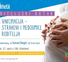U četvrtak epidemiolog Senad Begić sa roditeljima  o vakcinaciji