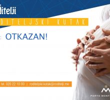Otkazan Roditeljski kutak u Podgorici, sa oftalmološkinjom u februaru