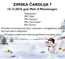 Zimska čarolija u subotu u Podgorici