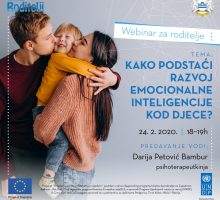 Webinar za roditelje – Kako podstaći razvoj emocionalne inteligencije?