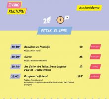 #OstaniDoma: Kulturni program na RTCG2 za petak