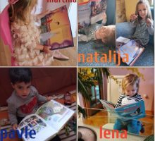 Mališani JPU ”Zagorka Ivanović” u svojim domovima obilježili Svjetski dan knjige