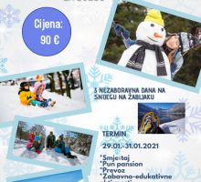 Urban kids organizuje mini sniježni kamp za djecu
