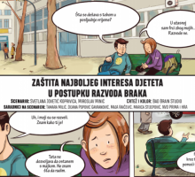 Uputstva o zaštiti dječijih prava u tri stripa