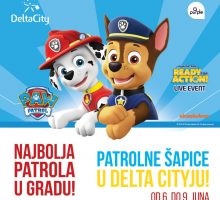 Patrolne šapice stigle u Delta City