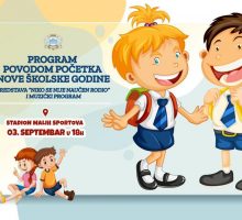 Zabavni program i predstava za djecu povodom početka nove školske godine