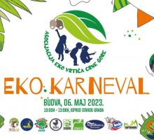 Eko karneval u subotu u Budvi
