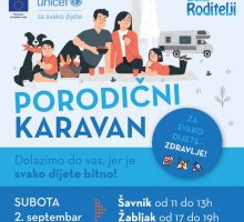 Prvi Porodični karavan obilazi sve crnogorske gradove: Ove subote u Šavniku i Žabljaku