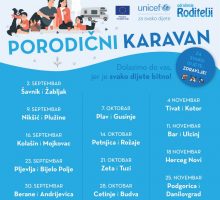 Porodični karavan nastavlja obilazak opština: U subotu sa djecom i roditeljima u Plužinama i Nikšiću